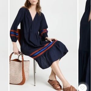 Sundry Navy Dress with Pockets || Perfect for Fall